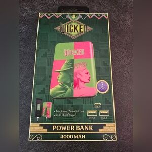 Powerbank Universal Wicked Power Bank - Green and Pink
